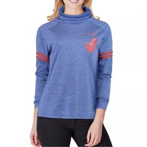 Nike NCAA Florida Gators Long Sleeve Heather Blue Pullover -Size Large